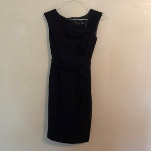 White House Black Market dress, black, 00